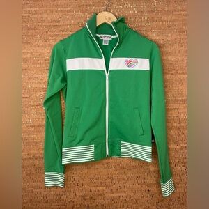 Self Esteem Green and White Jacket